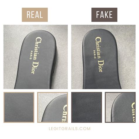 real vs fake dior slides|how much are dior slides.